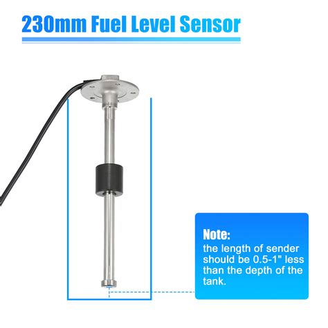 Fuel Sending Unit Ohms Mm For Boat Truck Water Level
