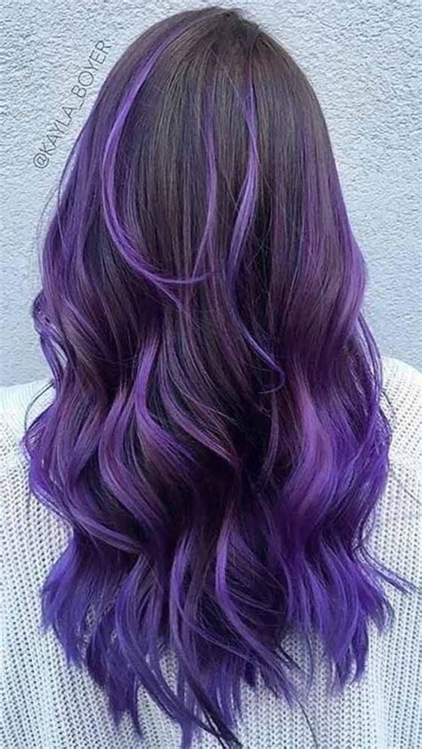35 Bold And Provocative Dark Purple Hair Color Ideas Artofit