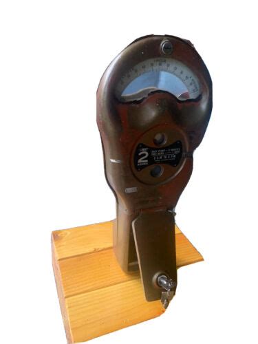 Vintage Magee Hale Park O Meter With Key Okc Ok Birthplace Of Parking