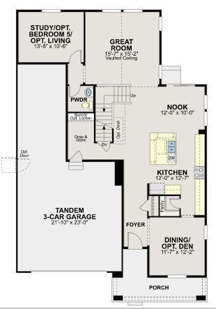 Explore thousands of beautiful home plans from leading architectural floor plan designers. Ryland Homes, The Scene Plan | Ryland homes, Floor plans, How to plan