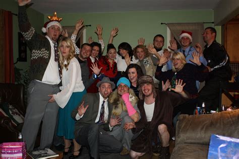 Last year we had a National Lampoon Christmas Vacation Party where we