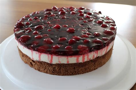 Obstkuchen sind ein schöner abgang für jede. mein Land und Gartengenuss: Himbeer-Schoko-Torte mit ...