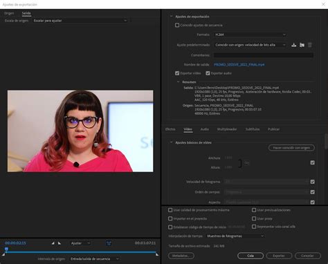 Exportar Vídeos Con Adobe Premiere Pro ⋆ Seosve