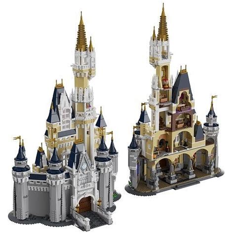 Lego 71040 Disney Castle 3d Model Cgtrader