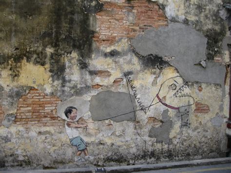 ♥ Penang Street Art/ Mural Painting (by Ernest Zacharevic) ~ C_melody•向幸福出发
