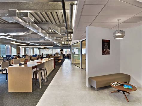 Modern Office With Open Space Interior With Industrial