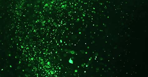 Green Particles Flying Background By Zulkars On Envato Elements