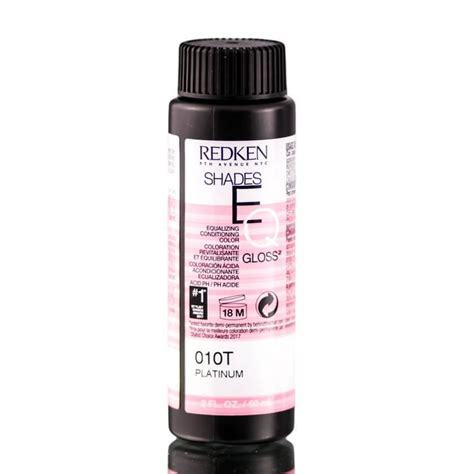 Redken Shades Eq Demi Permanent Equalizing Conditioning Color Gloss Ammonia Free 010t