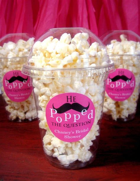 Personalized Popcorn Boxes He Popped The Question Party Couture 15