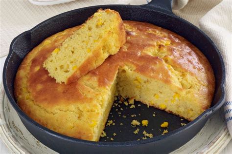 Tender, moist, golden, great corn flavor. Buttermilk Cornbread With Cream-Style Corn