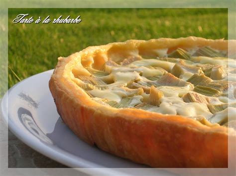 Tarte à la rhubarbe