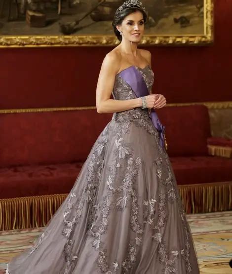 Queen Letizia Brought Back Royal Wedding 2011 Gown For Peru Gala Dinner