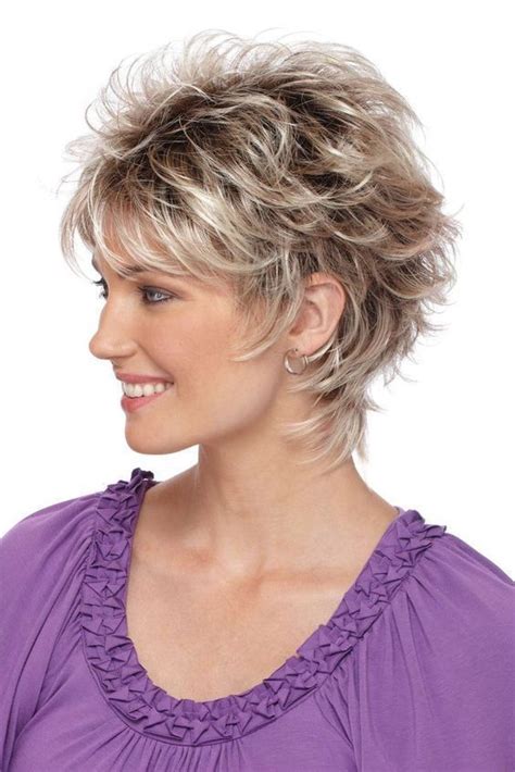 Curly Shaggy Haircuts For Older Women