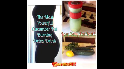 Some home remedies can do wonders for the body if given a chance. How To Lose Belly Fat Fast: The Most Powerful & Healthiest Fat Burning Cucumber Detox Drink Ever ...