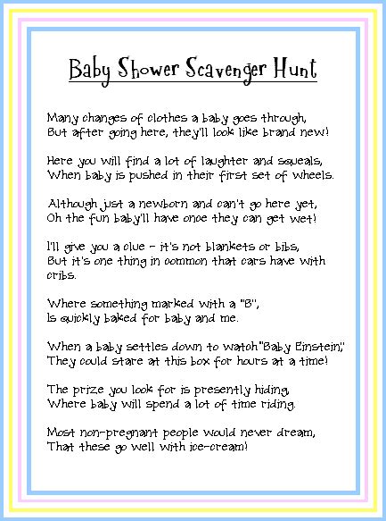One of the earliest memories my daughter has is from a treasure hunt i set up for her when she was 3 years old. The ORIGINAL Scavenger Hunt Baby Shower Game!