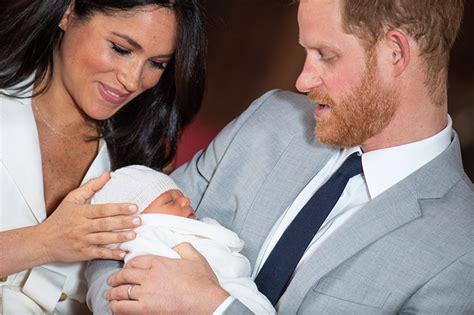 It is with great joy that. PICS: Prince Harry and Meghan Markle Introduce Baby Sussex