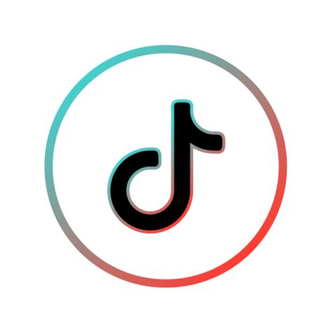 Tiktok, logo Icon in Internet 2020