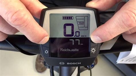 Bosch Intuvia E Bike Display Einstellen E Fahrrad Fahrrad E Bike