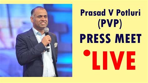 Prasad V Potluripvp Angry On Tv5 And Mahaa News Live L Media Connect