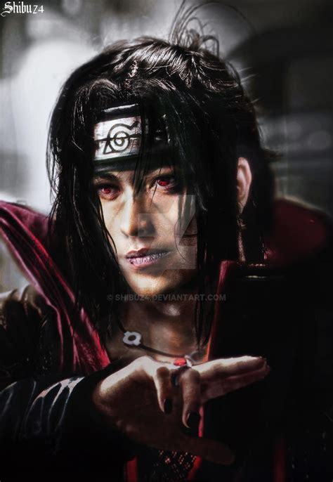 Itachi Uchiha Reallife Portrait By Shibuz4 On Deviantart