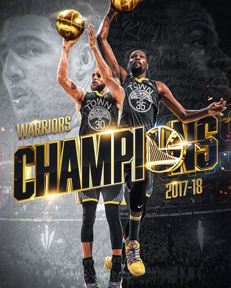 Nba Finals 2018 Nba Mvp Creative Posters Golden State Warriors