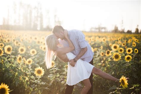Check spelling or type a new query. Vicky & Will Sunflower Field Engagement!! | Ohio Wedding ...