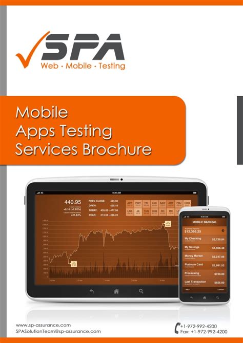 Browse 100s of remote mobile app testing jobs. Mobile Apps Testing Services Brochure