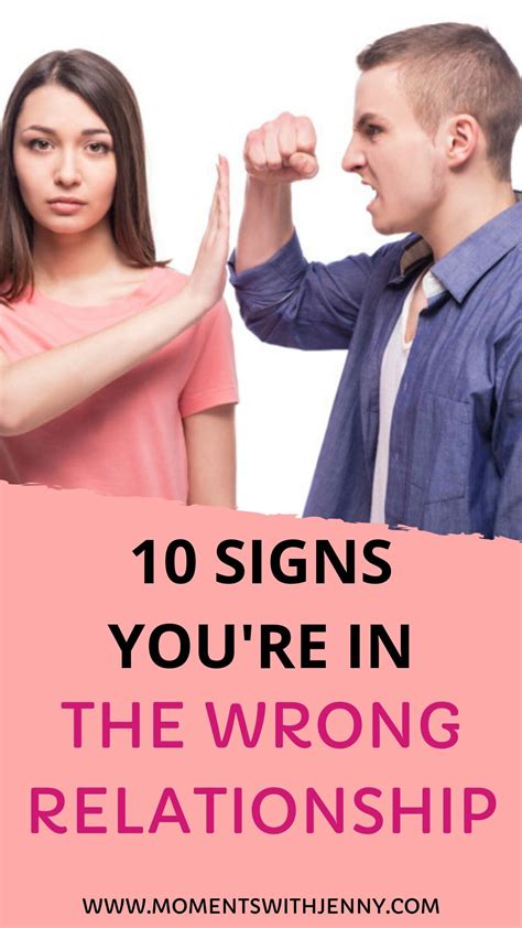 top 10 signs you re dating the wrong man telegraph