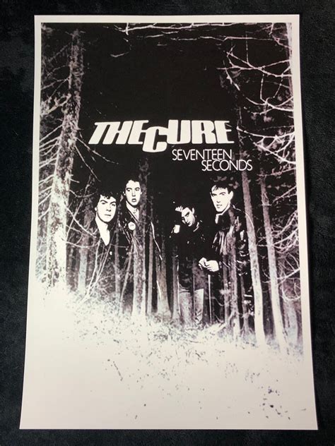 The Cure 12x18 Seventeen Seconds Album Promo Poster Robert Etsy