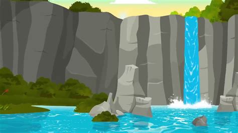 Waterfall 2d Animation Dream Animators Youtube