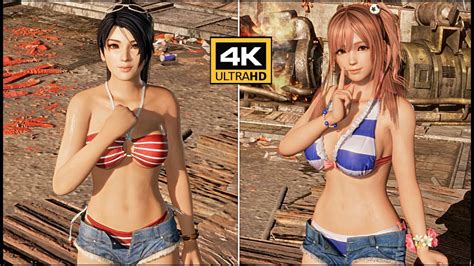 Dead Or Alive 6 Hot Summer Costumes Update 114 4k Youtube