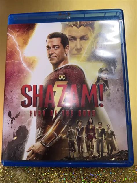 Shazam Fury Of The Gods Blu Raydvd Nodigital 2023 No Slipcover