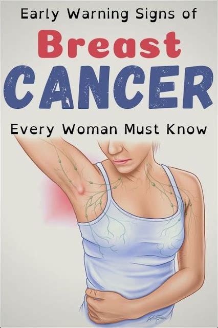 5 Warning Signs Of Breast Cancer That Many Women Ignore Healthy Lifestyle
