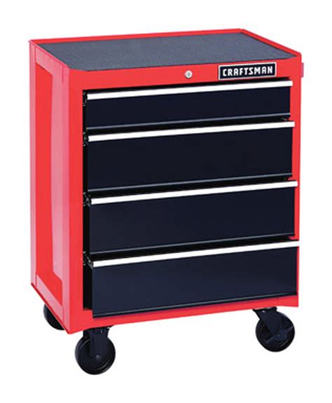 Shop the newest craftsman rolling tool cabinets on the official site of craftsman. Craftsman 4 drawer Rolling Tool Cabinet 18 in. D x 26-1/2 ...