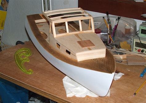Building Lobster Boat