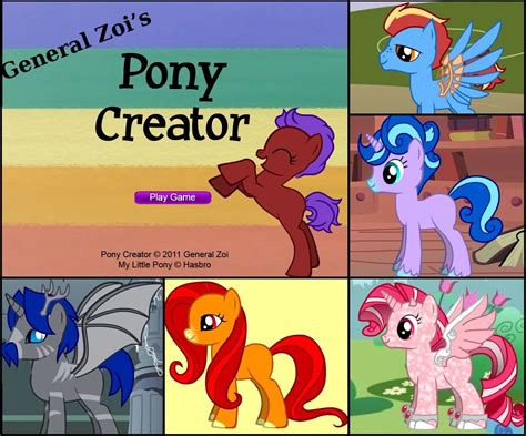 Create Your Own Ponybrony Artpony