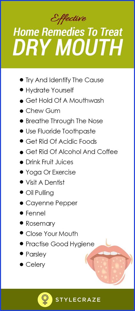 17 Effective Ways To Get Rid Of Dry Mouth Remedies For Dry Mouth