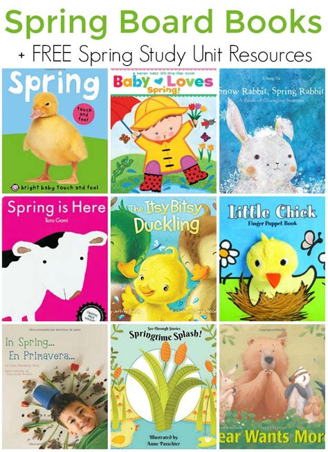 Best Childrens Books About Spring Board Book Edition