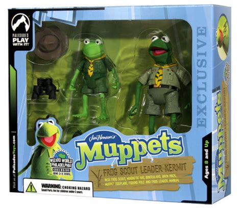 Frog Scout Leader Kermit Action Figure Muppet Wiki