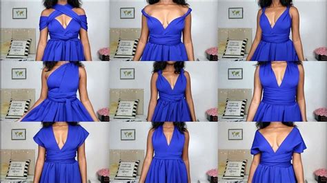 How To Make An Infinityconvertible Dress Diy Tutorial 9 Ways To