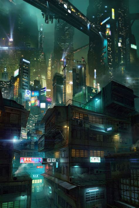 Cyberpunk City Cyberpunk Art Futuristic City