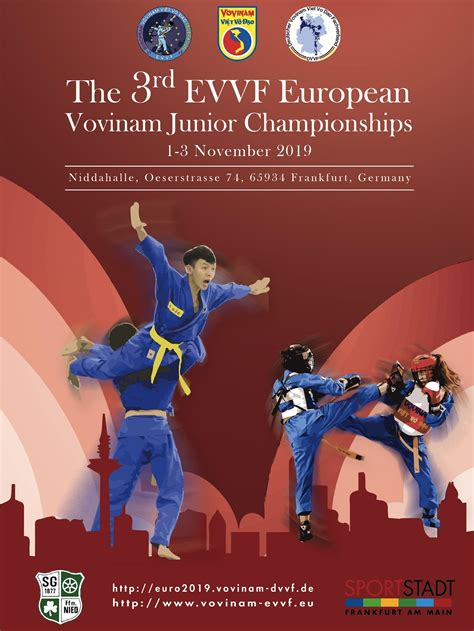 Competition Book European Vovinam Viet Vo Dao Federation