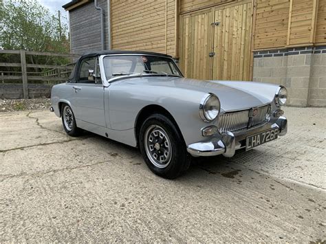 1967f Mg Midget Mkiii 1275cc In Stunning Silver Mike Authers Classics
