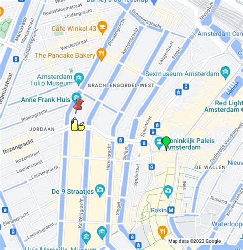 Anne Frank Annex Map