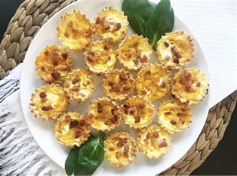 Ham And Cheese Mini Quiche Cups Crisp Collective