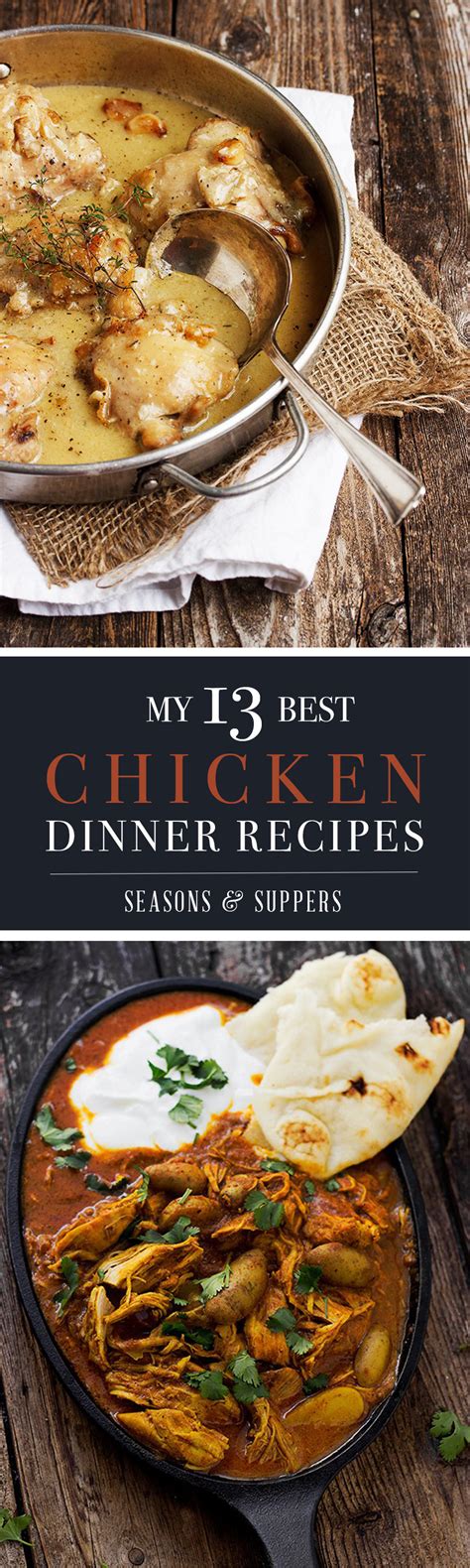 Roasted chicken wings with a sticky, sweet coating. 13 of My Best Chicken Dinner Recipes | Supper recipes ...