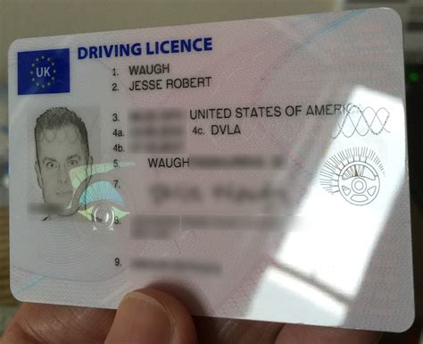 All Seeing Eyes On Uk Driving Licence — Jesse Waugh