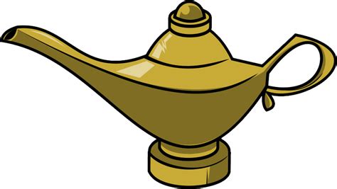 Free To Use Public Domain Genie Lamp Clip Art Cliparts Co