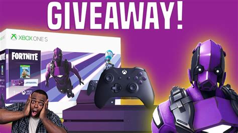 Purple Fortnite Xbox One Bundle Giveaway Ended Deadly Error