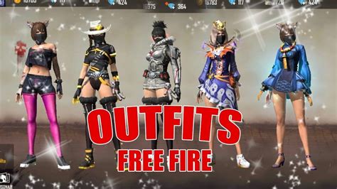 Mejores Outfits Para Mujeres En Free Fire Youtube